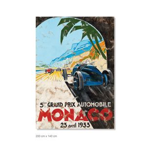 Ferencz Olivier - Racing Legends - Monaco - Plakat 1933