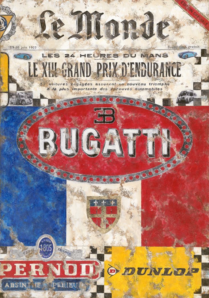 Le Mans Overall champions MPC Section Bugatti